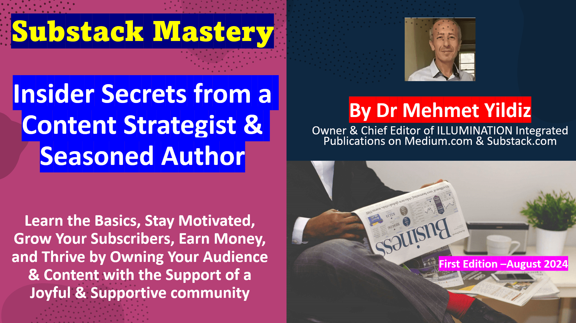 The First Chapter of New Book “Substack Mastery” for Beta Readers