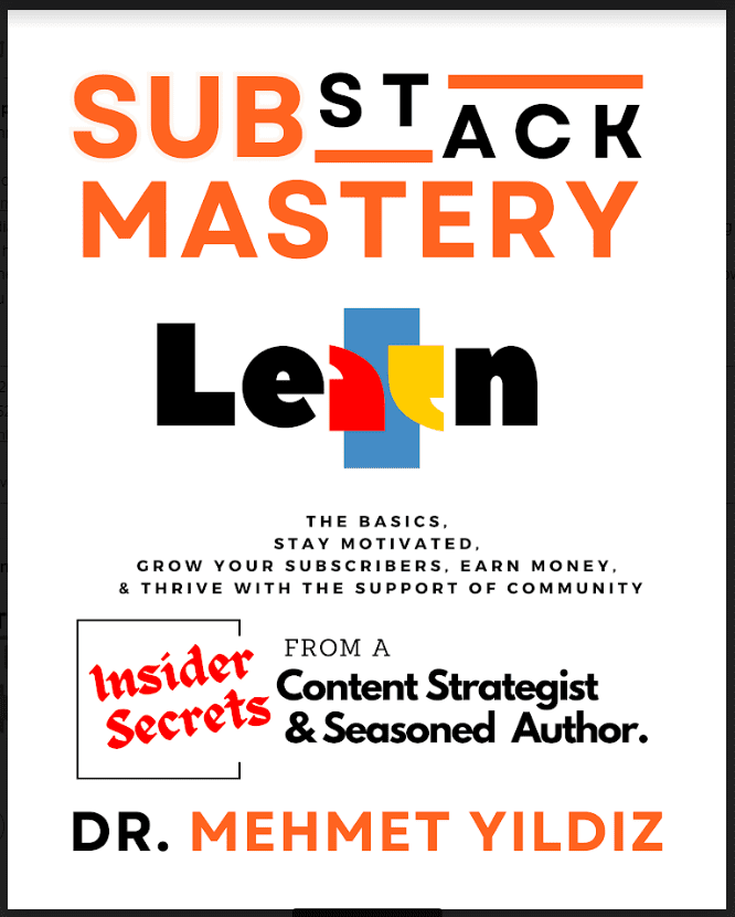 Substack Mastery Book: Chapter 1