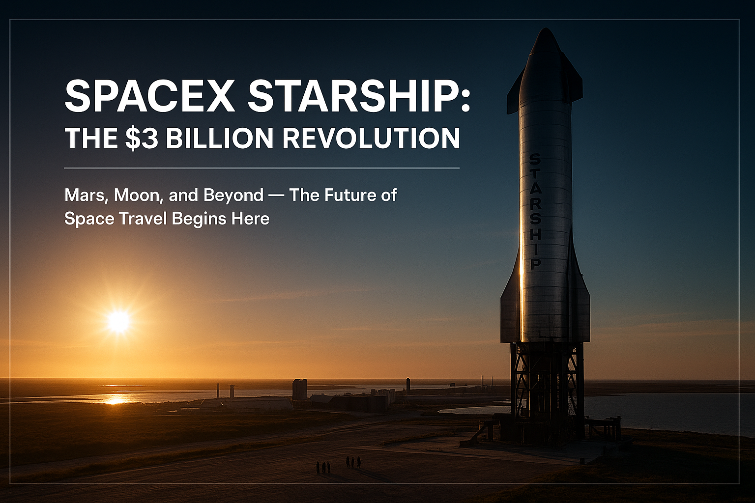 SpaceX Starship: The $3 Billion Rocket Changing Space Travel Forever