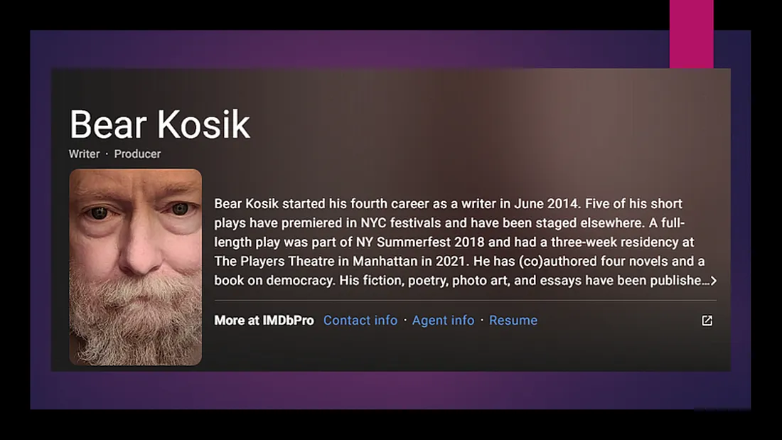 An Interview with Bear Kosik