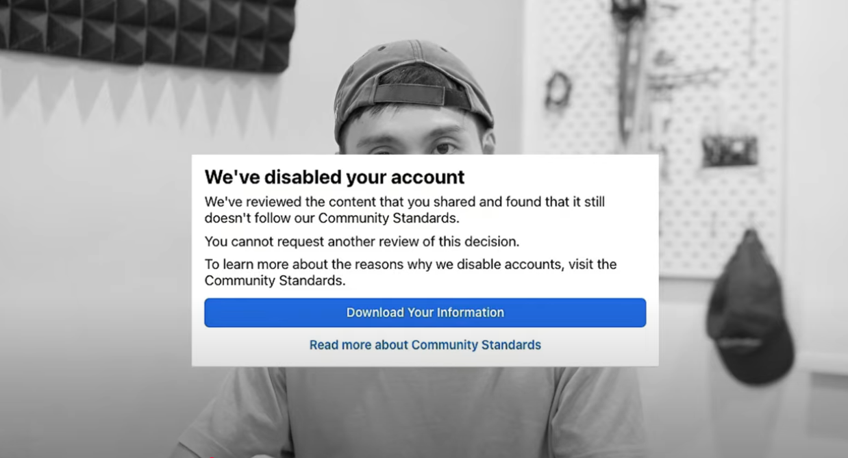 My Friend Got Banned by Facebook